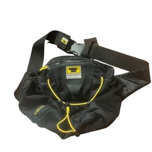 Mountainsmith Black Kinetic Waist‎ Lumbar Fanny Pack Hiking Travel Bag Outdoors